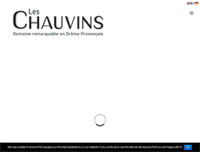 Tablet Screenshot of leschauvins.com